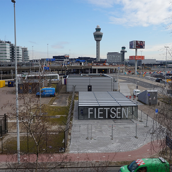100066 overkapping fietsoverkapping berging fietsparkeren 